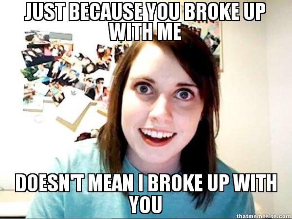 broke up