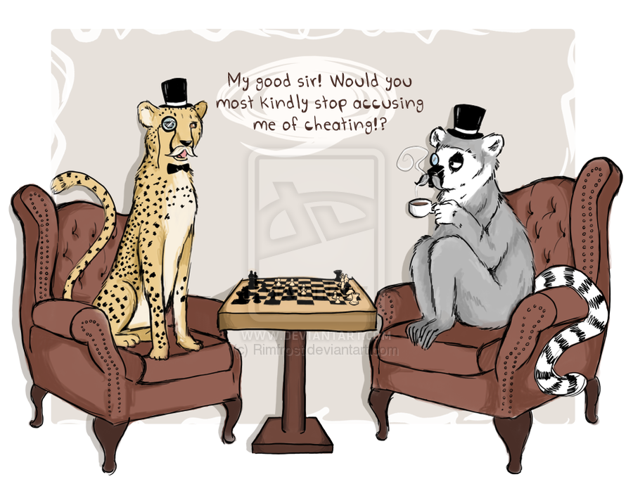 cheating cheetah