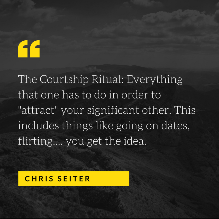 the courtship ritual