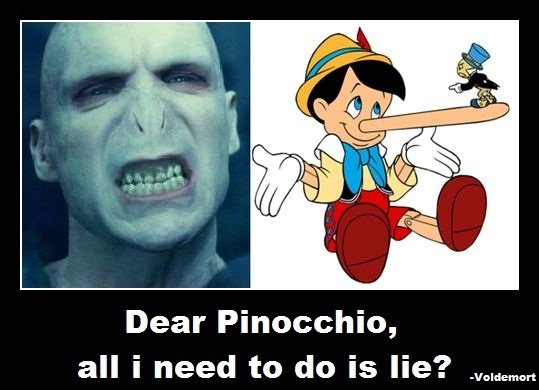 voldemort lie