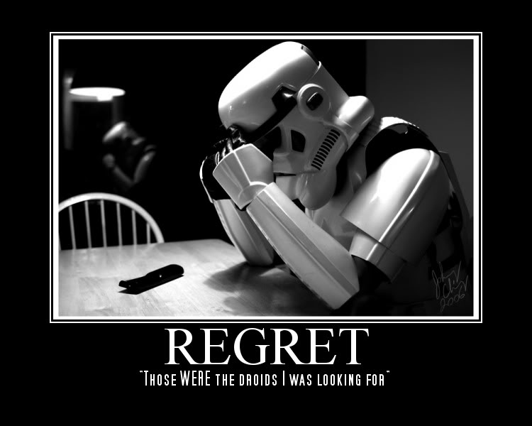 star wars regret