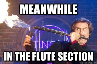 flutes section