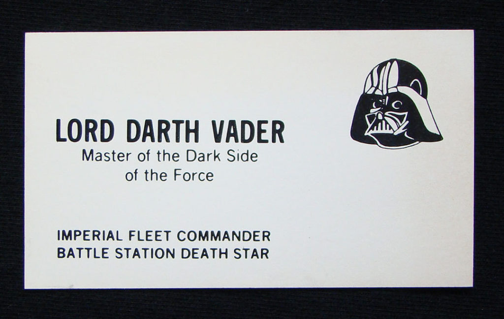 star wars card