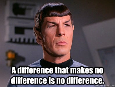 differences spock