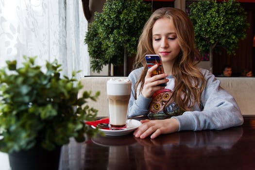 girl on phone